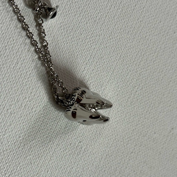 Vivienne Westwood Rima Tooth Necklace Chain Pendant - Picture 3 of 7